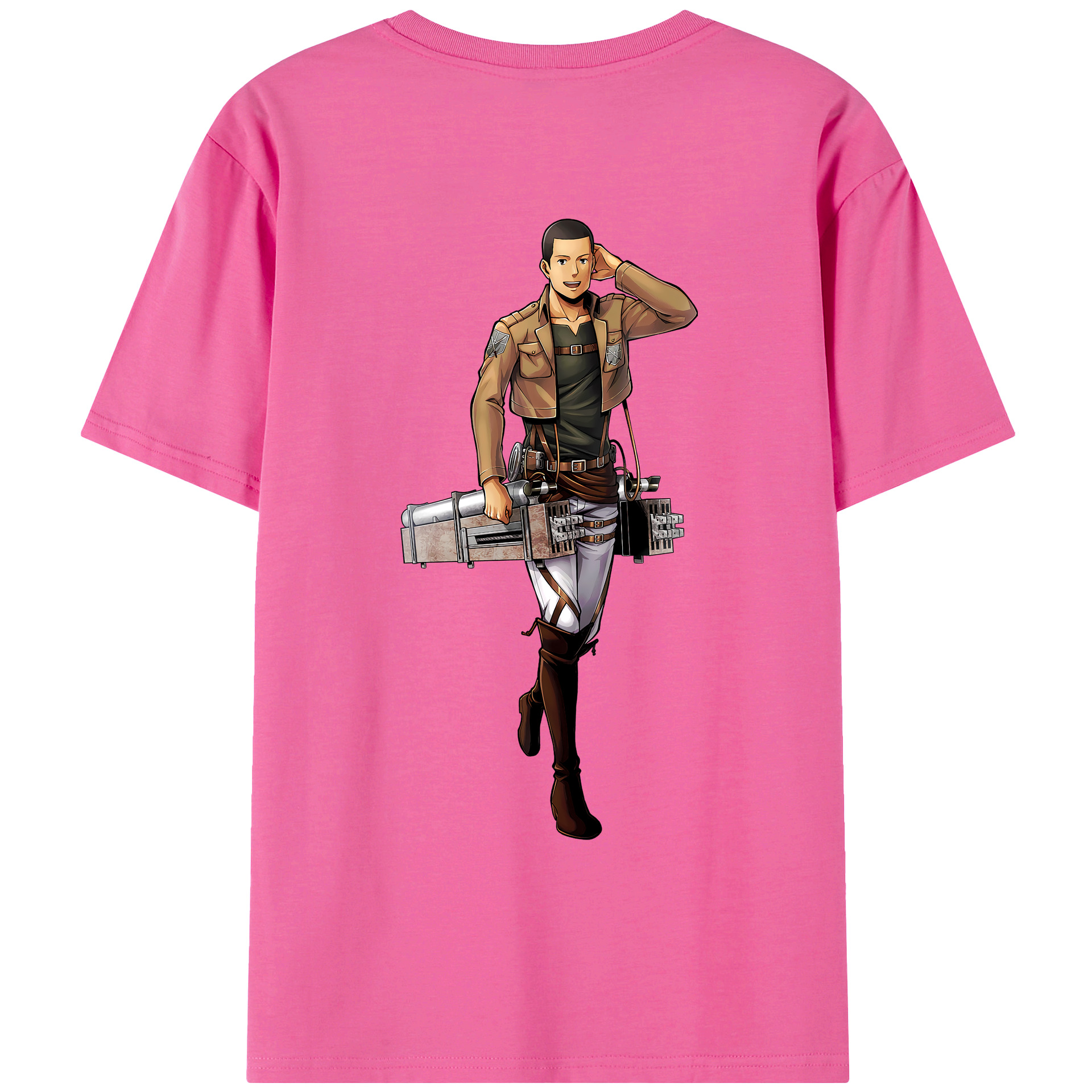 （画像用） 進撃の巨人 Attack on Titan レディース半袖Tシャツ(バックプリント)